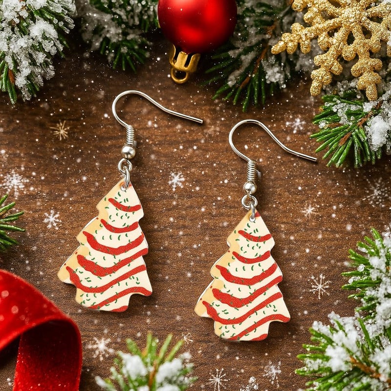 ecozran Halloween, Christmas, 4th of July Patriotic Earrings, Holiday Earrings Independence Day Stud Dangle Drop Earrings Hook Fashion Jewelry Gift for Women - Image 2